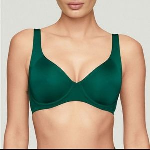 Cuup The Scoop Micro Emerald Green Underwire Bra